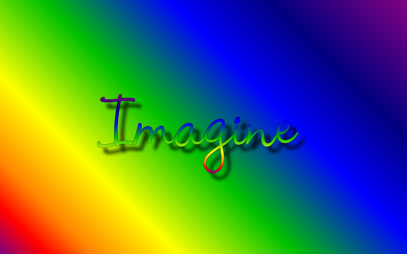Word Imagine on Rainbow