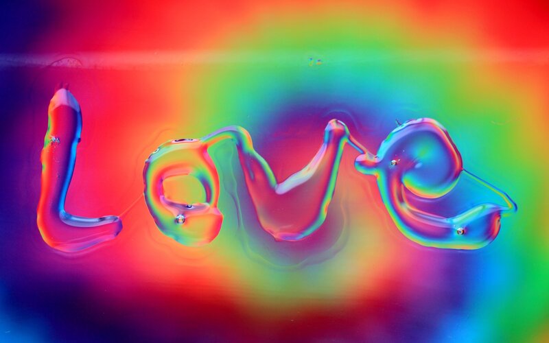 Word Love in Liquid Form