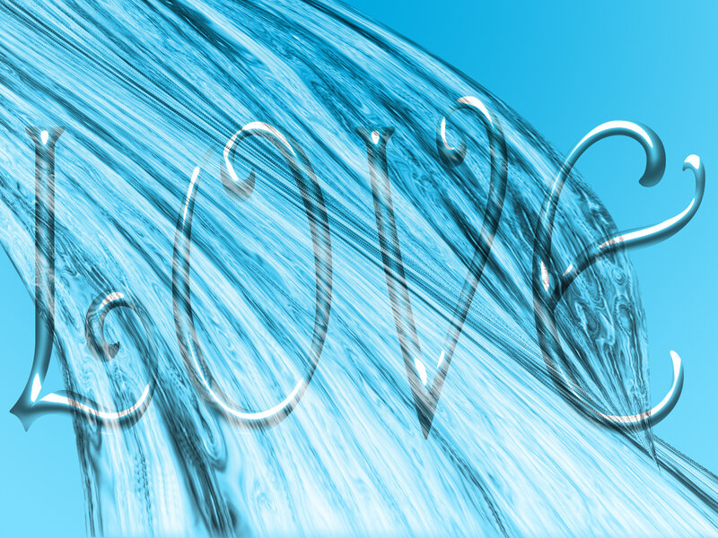 Word Love in Water