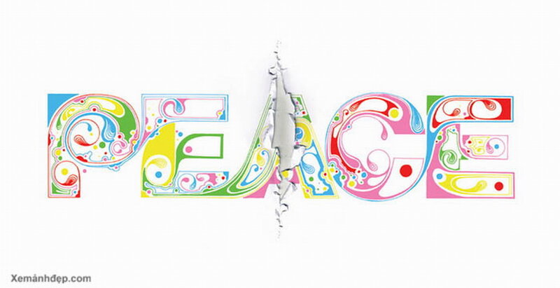 Word Peace with Tear