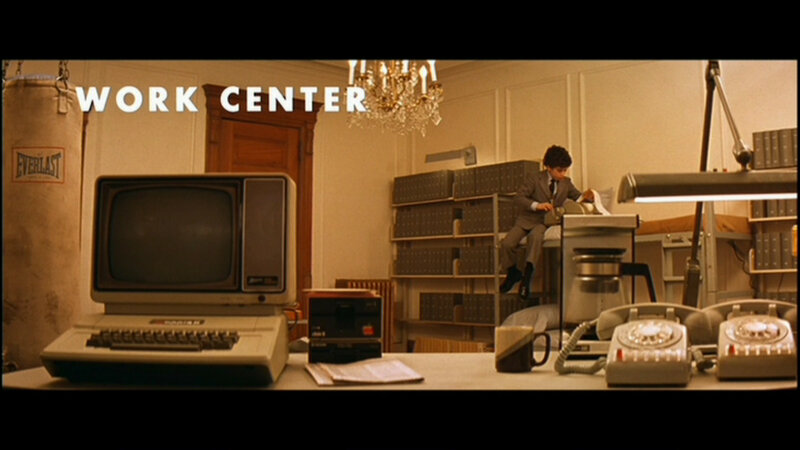 Work center scene