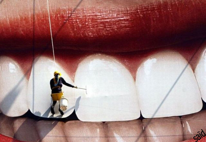 Worker on Teeth