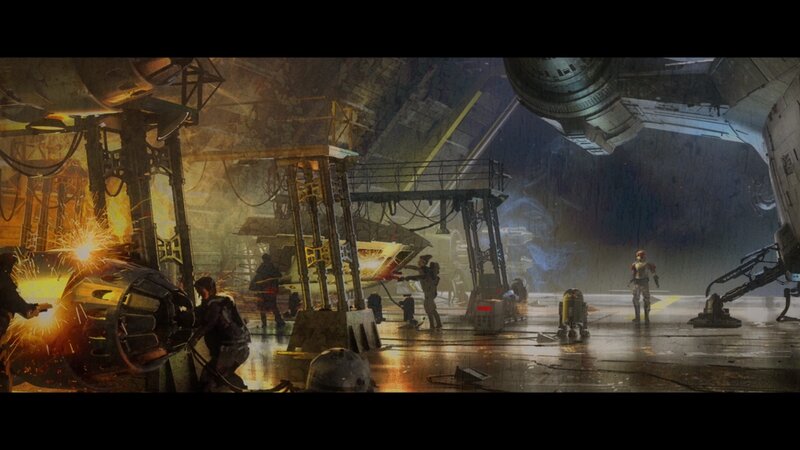 Workers in a Shipyard