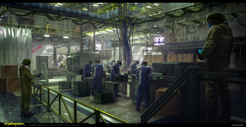 Workers in Factory