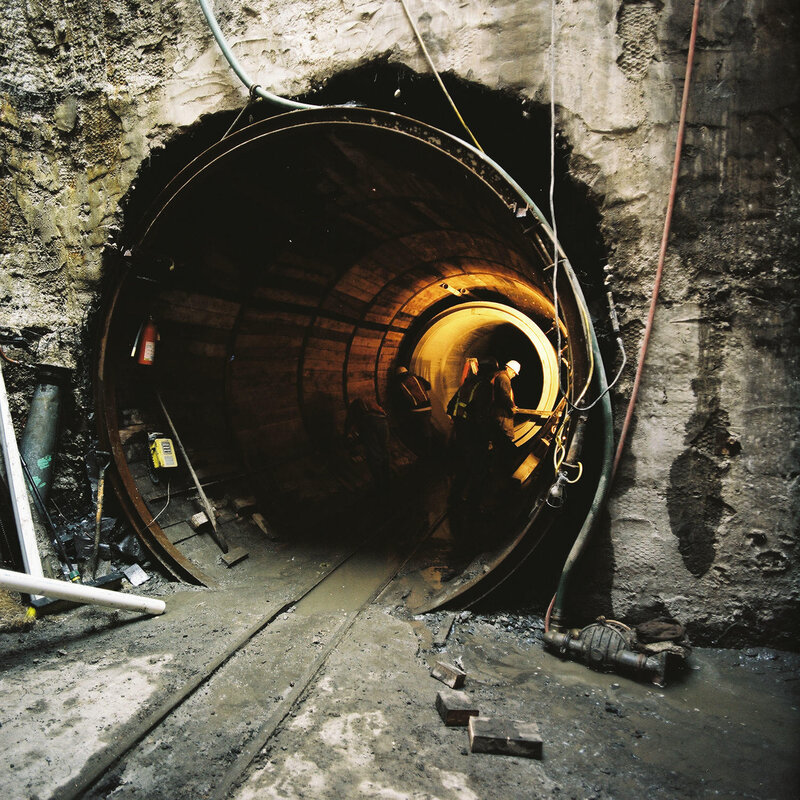 Workers in Tunnel