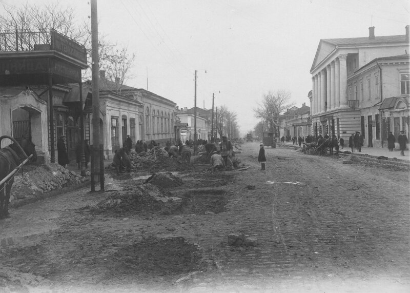 Workers on Street