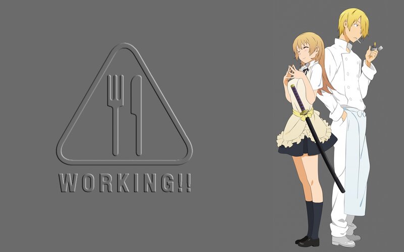 Working!! anime characters