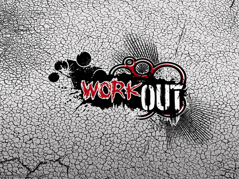 workout graphic design