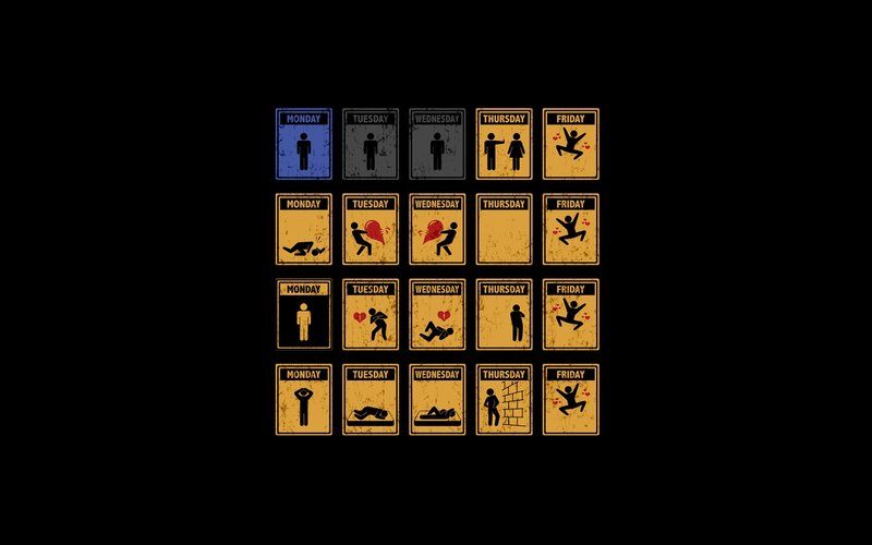 Workweek Emotions Chart