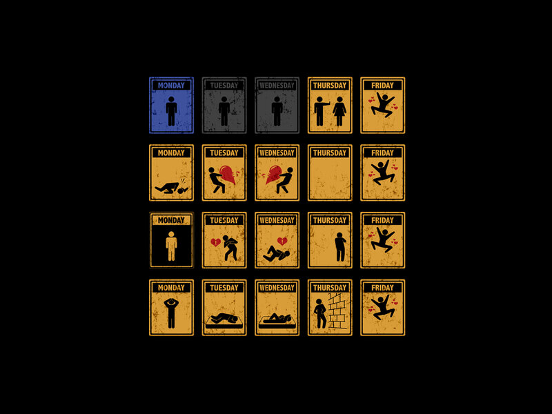 Workweek Emotions Chart