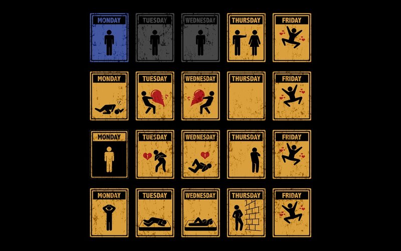 Workweek Mood Icons