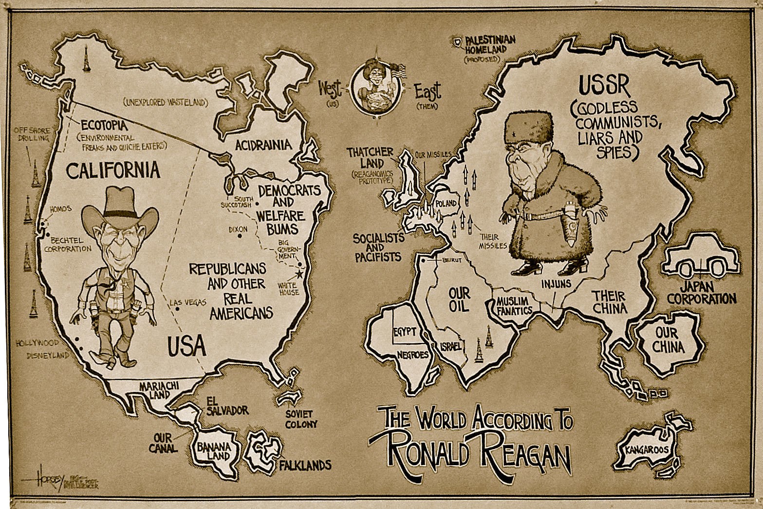 World According to Reagan