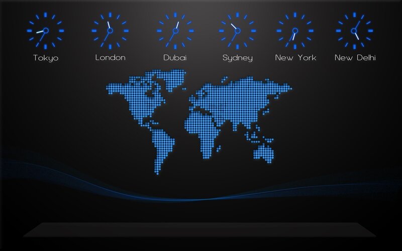 World Clock Display