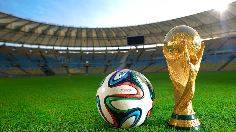 World Cup Trophy and Ball — Green