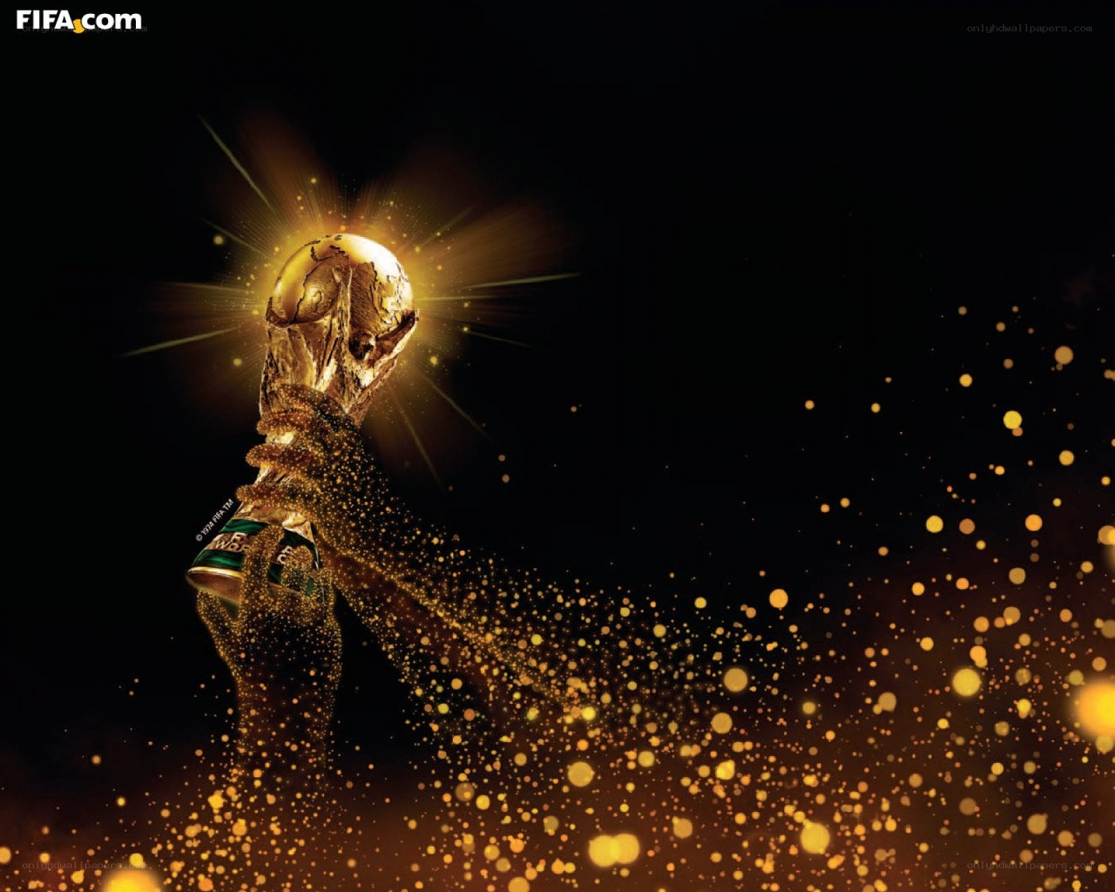 World Cup trophy celebration