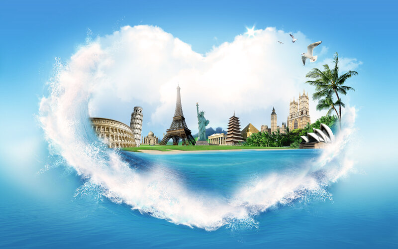 World Landmarks Island