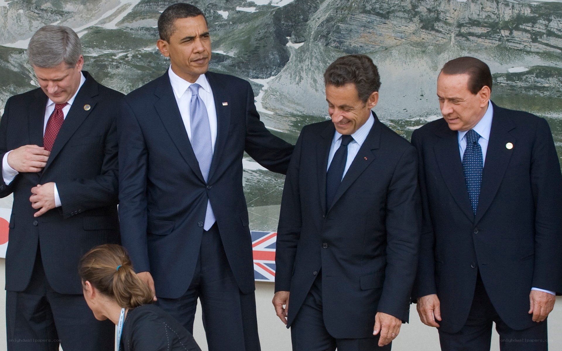 World leaders at G8 summit
