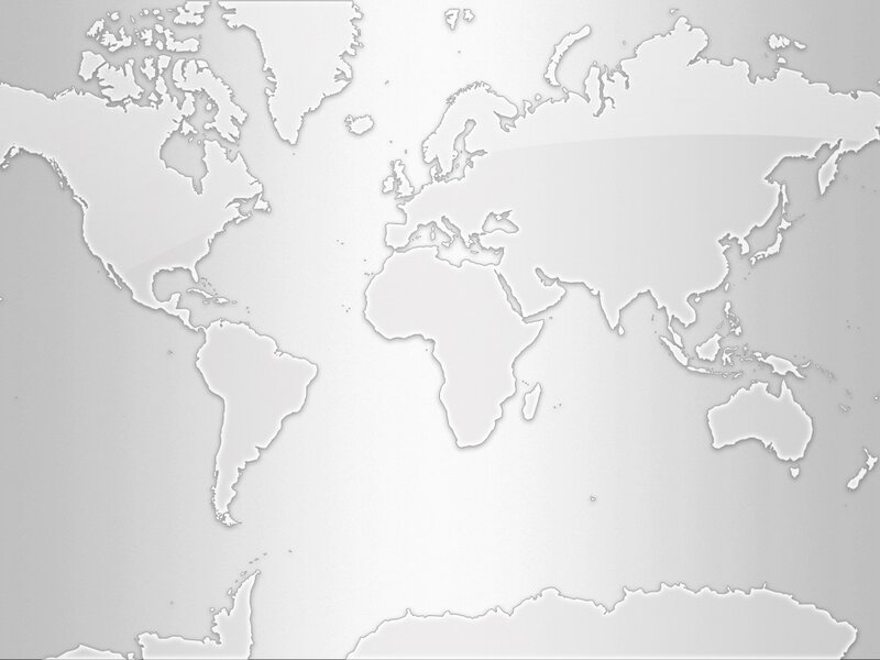 world map grayscale