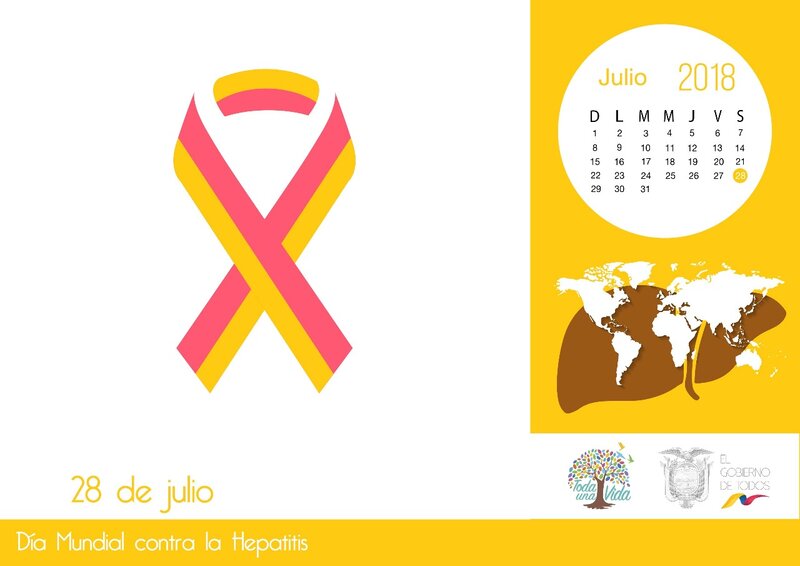 World Map Liver Ribbon