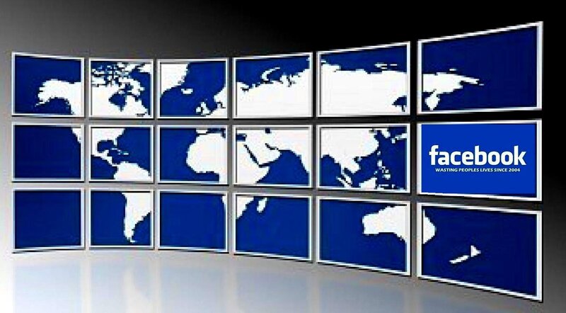 World Map on Screens