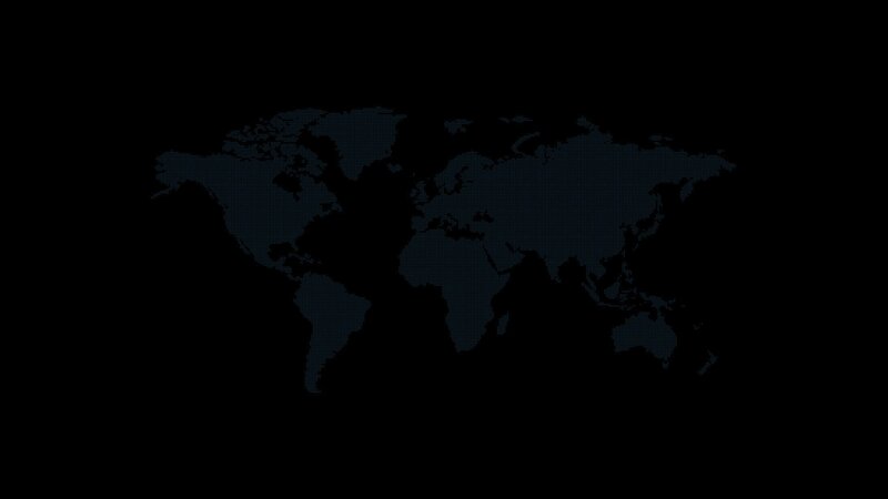 world map silhouette