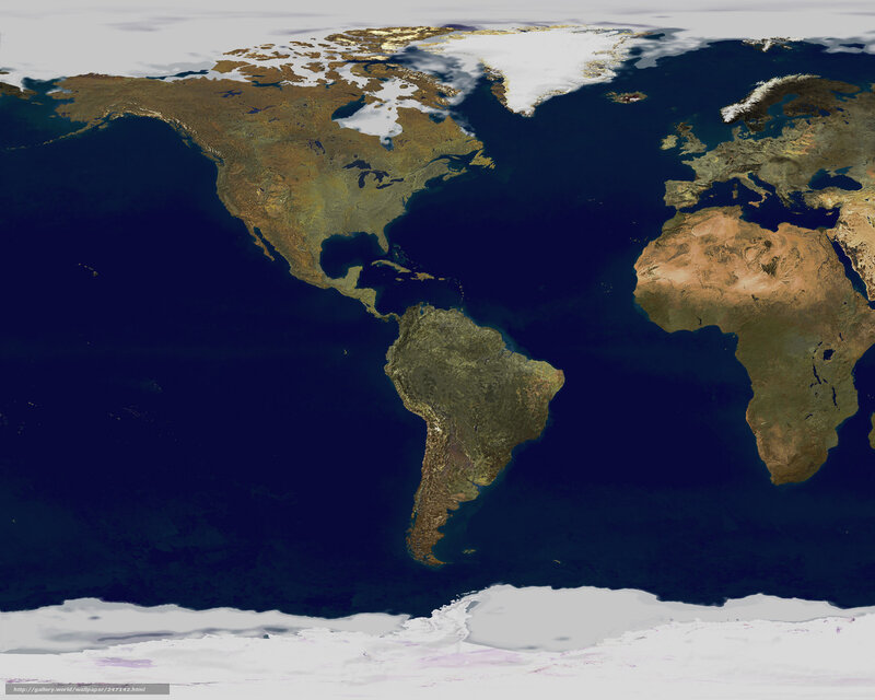 world map with continents
