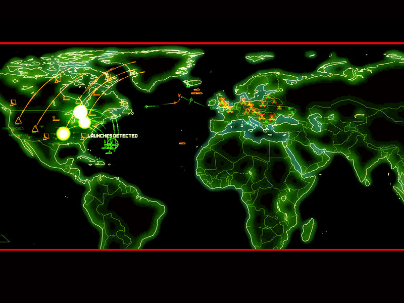 World Map with Missile Launches