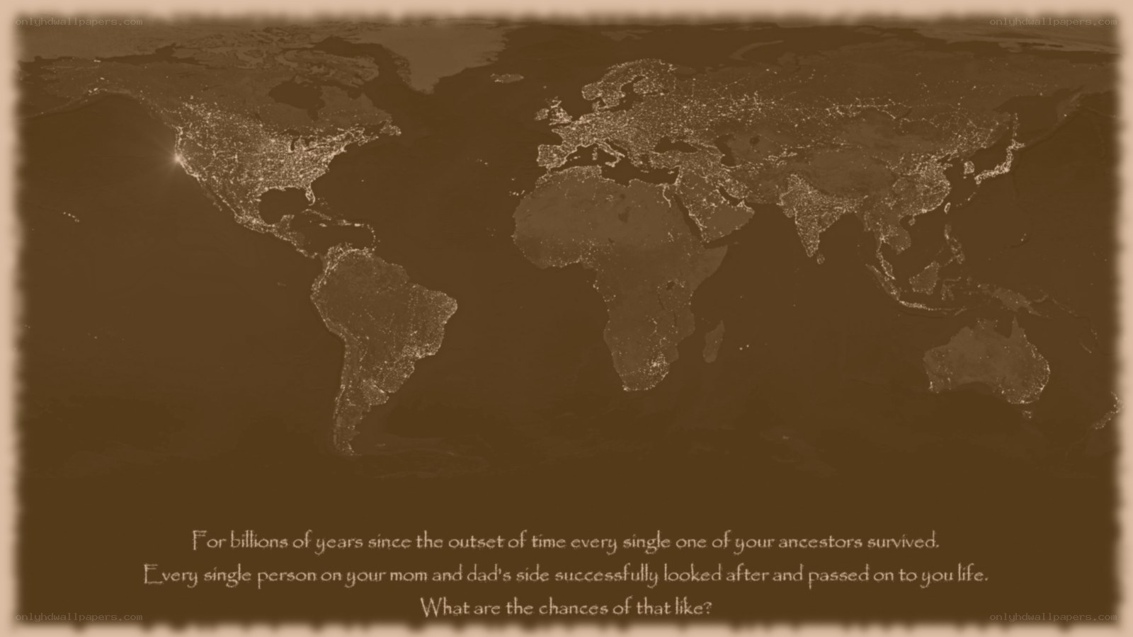 world map with text