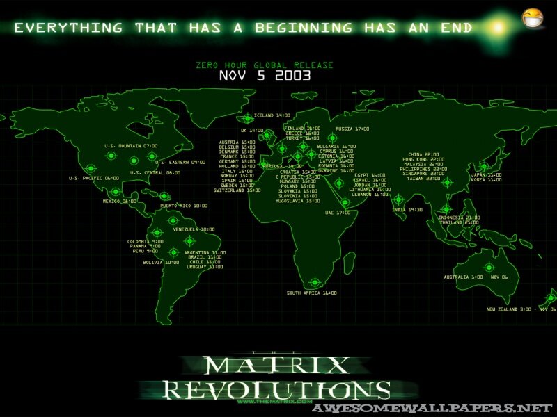 World Map with Time Zones — Black
