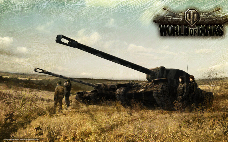 World of Tanks artillery scene