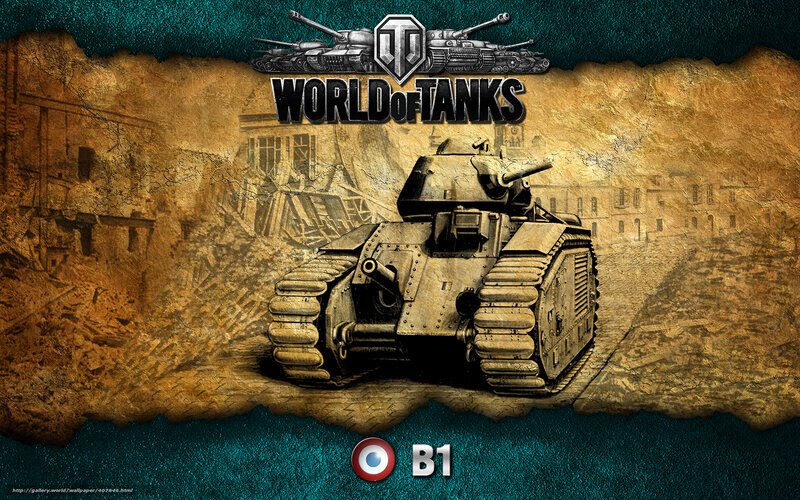 World of Tanks B1 Tank