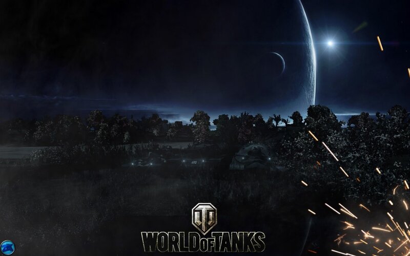 World of Tanks game scene