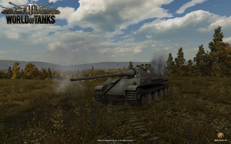 World of Tanks gameplay scene
