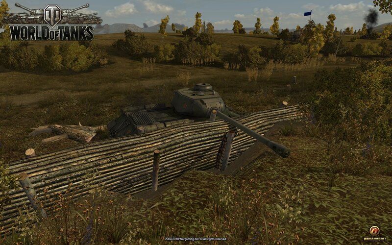 World of Tanks gameplay scene