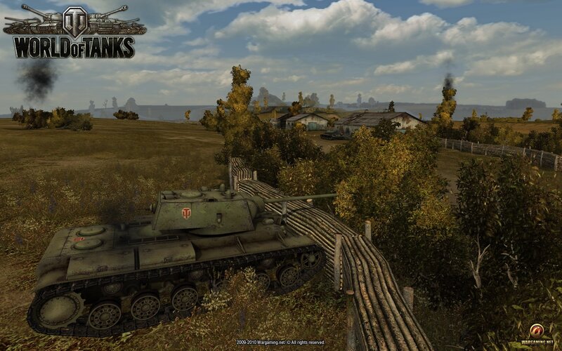 World of Tanks gameplay scene