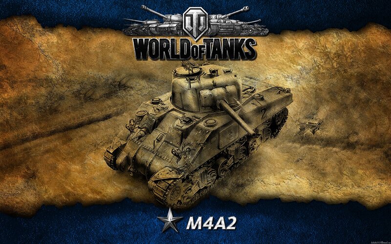 World of Tanks M4A2 tank