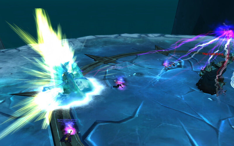 World of Warcraft boss fight
