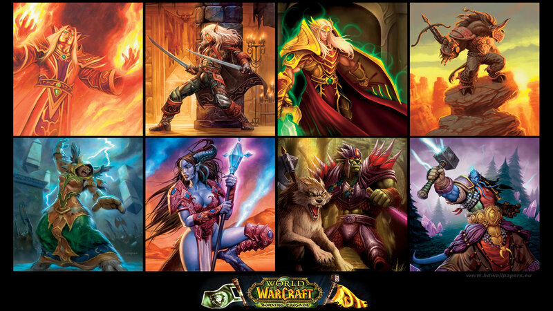 World of Warcraft: Burning Crusade characters