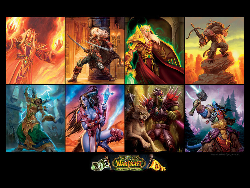 World of Warcraft: Burning Crusade characters
