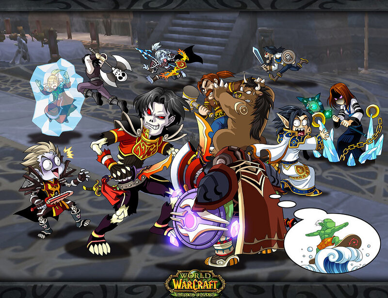 World of Warcraft: Burning Crusade characters