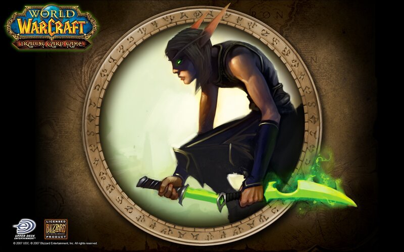 World of Warcraft card art