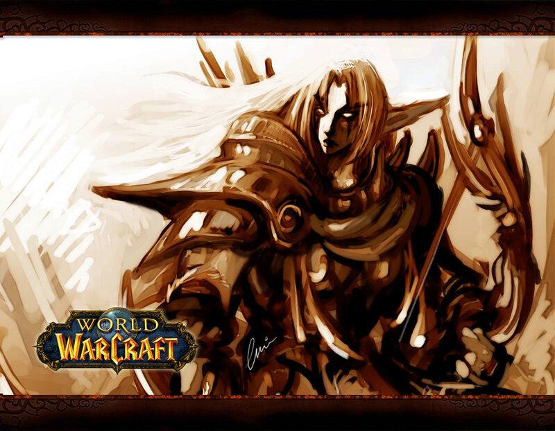 World of Warcraft character art