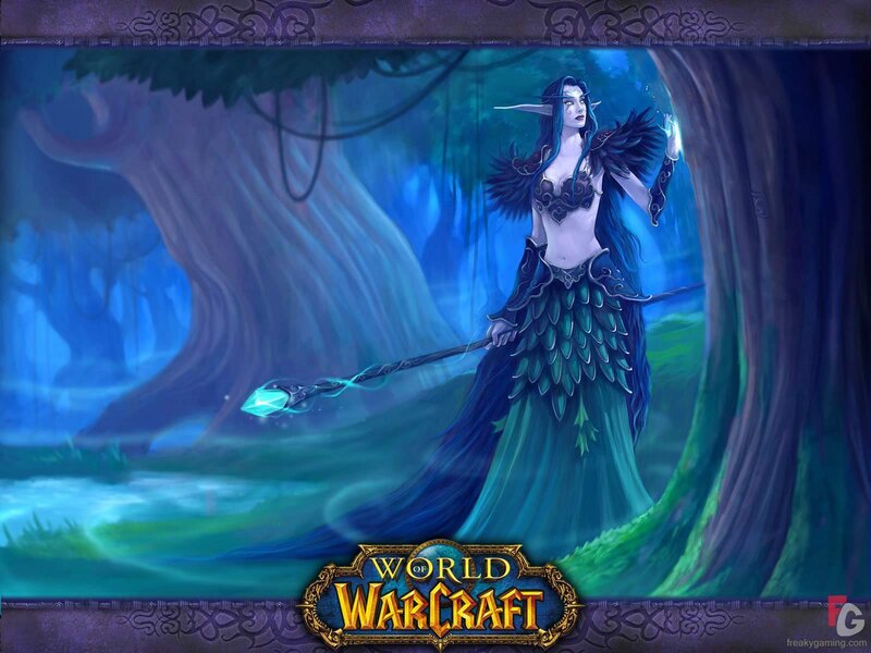 World of Warcraft character art