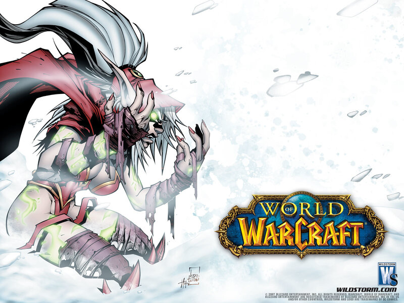 World of Warcraft character art