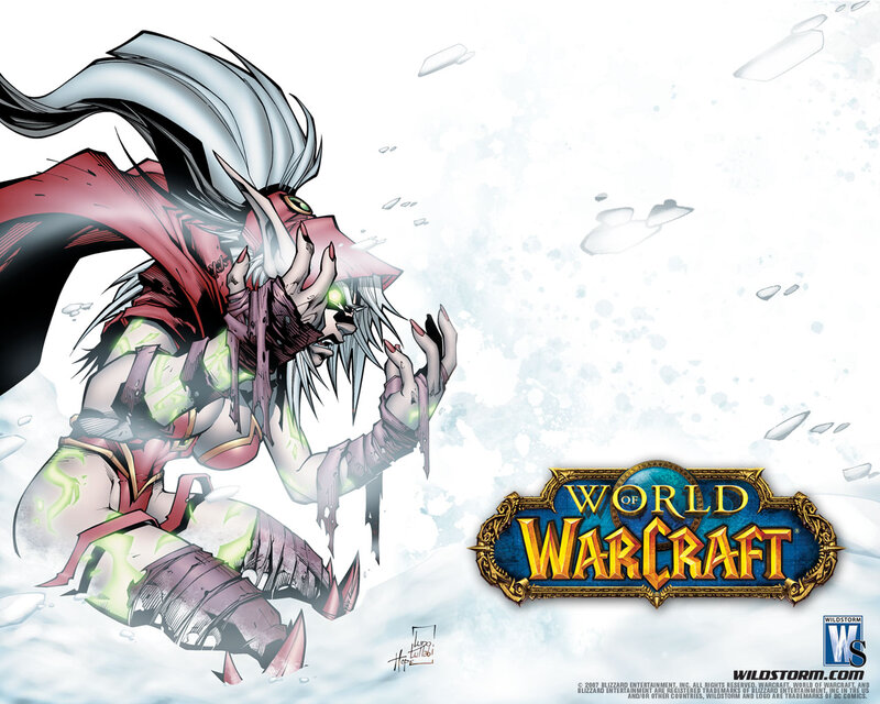 World of Warcraft character art