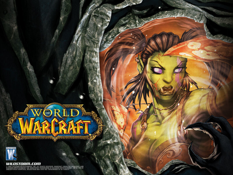 World of Warcraft character artwork