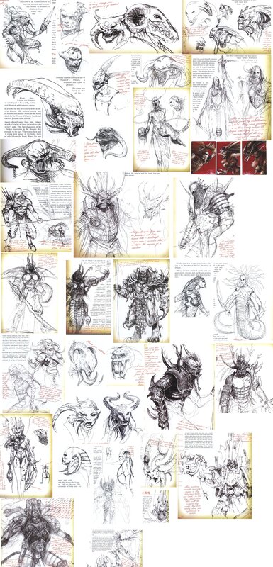 World of Warcraft character concept art