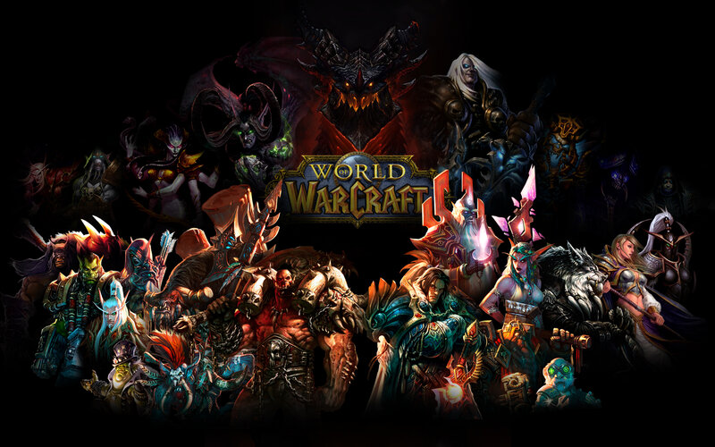 World of Warcraft character lineup
