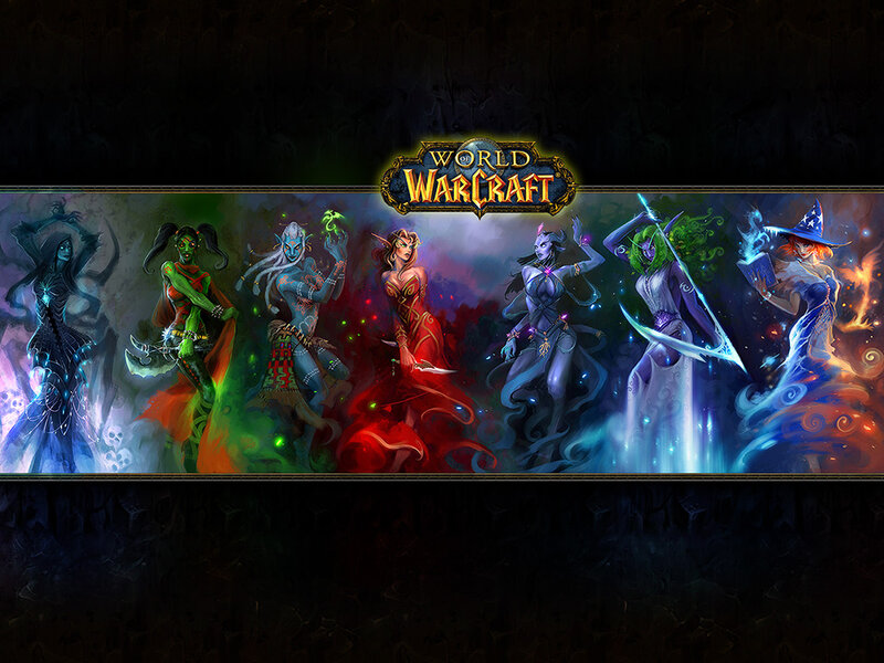 World of Warcraft character lineup