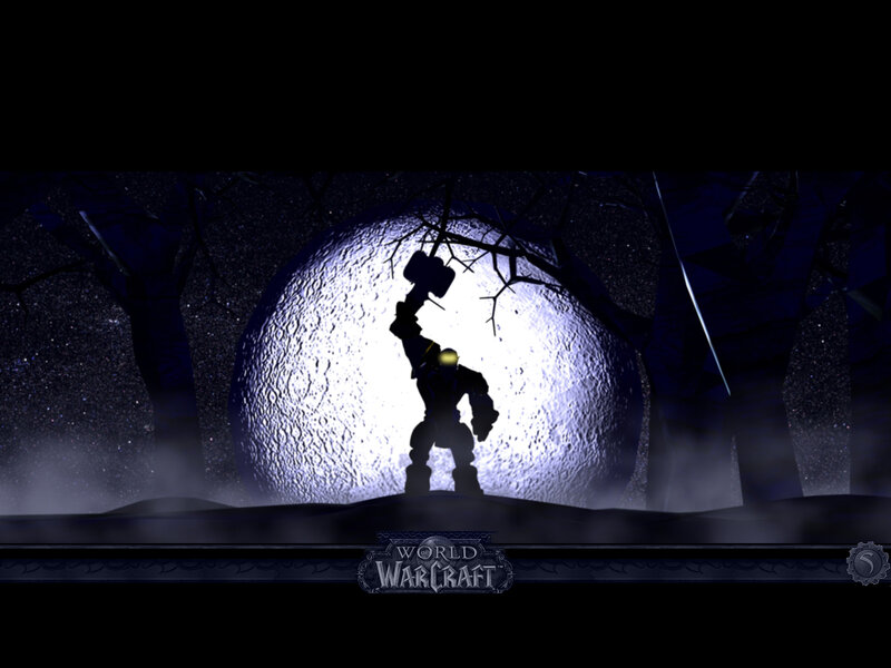 World of Warcraft character silhouette